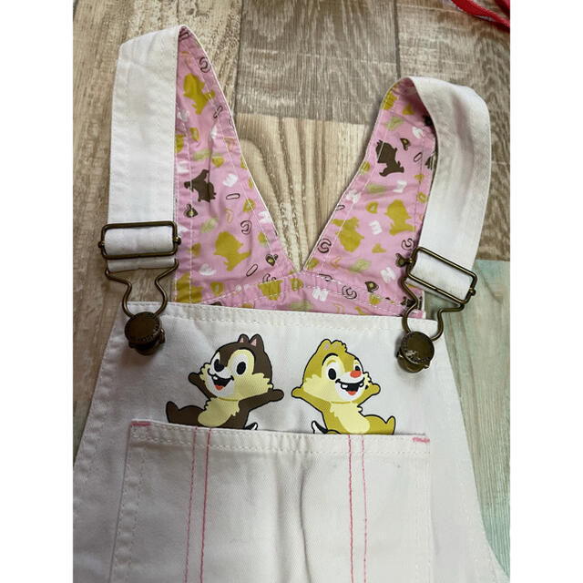 Disney(ディズニー)のチップ＆デイル　オーバーオール　サロペット キッズ/ベビー/マタニティのキッズ服女の子用(90cm~)(パンツ/スパッツ)の商品写真