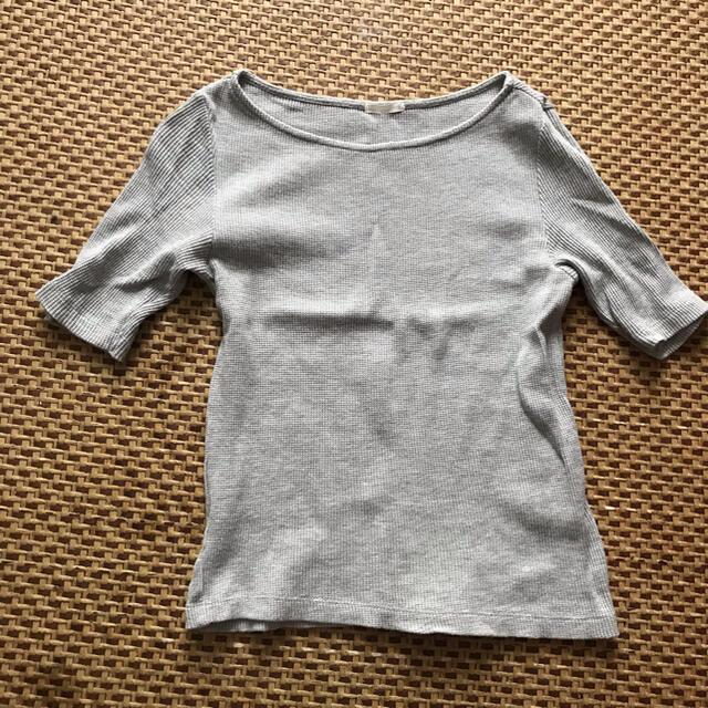 UNIQLO(ユニクロ)のユニクロワッフルT レディースのトップス(Tシャツ(長袖/七分))の商品写真