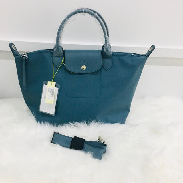 LONGCHAMP - LONGCHAMP Lサイズ プリアージュ トートバッグ ブルーの通販 by ゆき's shop｜ロンシャンならラクマ