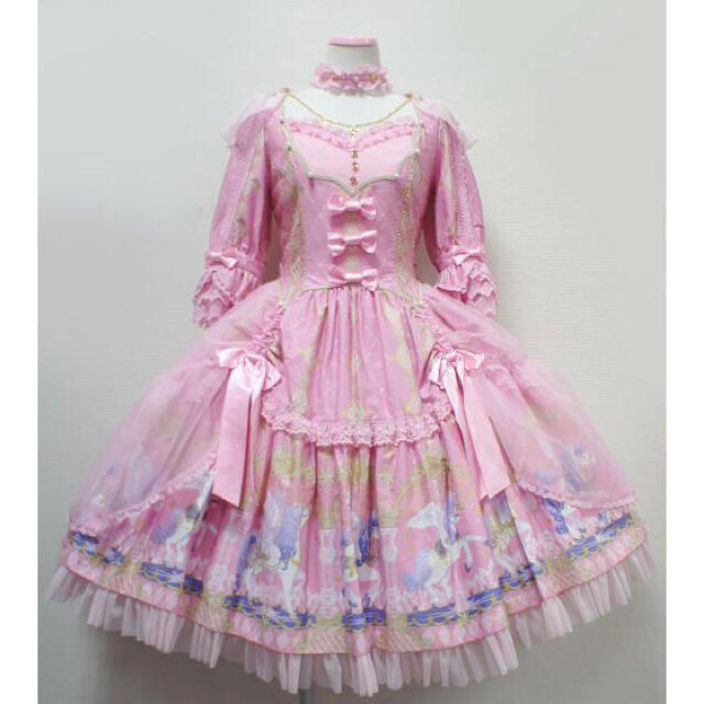 Angelic Pretty - Crystal Dream Carnival Dress ピンクセット
