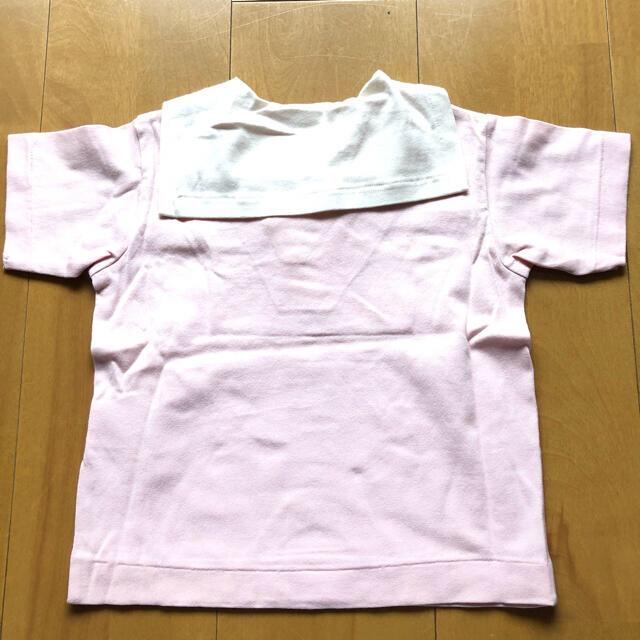 PINK HOUSE(ピンクハウス)のベビーピンクハウス セーラーカラーのTシャツ 90サイズ 未使用品 キッズ/ベビー/マタニティのキッズ服男の子用(90cm~)(Tシャツ/カットソー)の商品写真