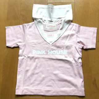 ピンクハウス(PINK HOUSE)のベビーピンクハウス セーラーカラーのTシャツ 90サイズ 未使用品(Tシャツ/カットソー)