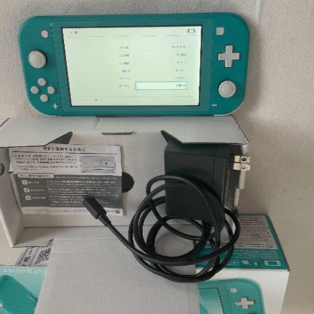 Nintendo Switch - yun　中古★美品　Nintendo Switch Lite ターコイズ
