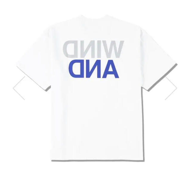 得価高品質 WIND ロゴTシャツ ホワイト XLの通販 by not3ayk｜ラクマ AND SEA WDS ウィンダンシー 正規店定番