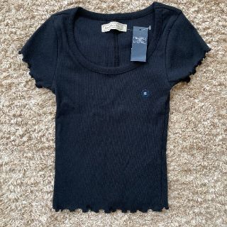 アバクロンビーアンドフィッチ(Abercrombie&Fitch)のななみん様専用⭐︎アバクロ レディース トップス XSサイズ 黒(Tシャツ(半袖/袖なし))