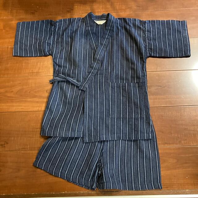 甚平　130    キッズ/ベビー/マタニティのキッズ服男の子用(90cm~)(甚平/浴衣)の商品写真