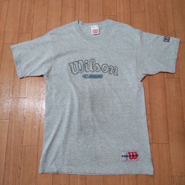 wilson(ウィルソン)のWilson　ウィルソン　Tシャツ　プリント　USA製　Mサイズ　メンズ　輸入品 メンズのトップス(Tシャツ/カットソー(半袖/袖なし))の商品写真