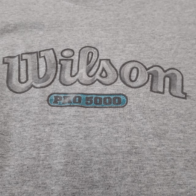 wilson(ウィルソン)のWilson　ウィルソン　Tシャツ　プリント　USA製　Mサイズ　メンズ　輸入品 メンズのトップス(Tシャツ/カットソー(半袖/袖なし))の商品写真