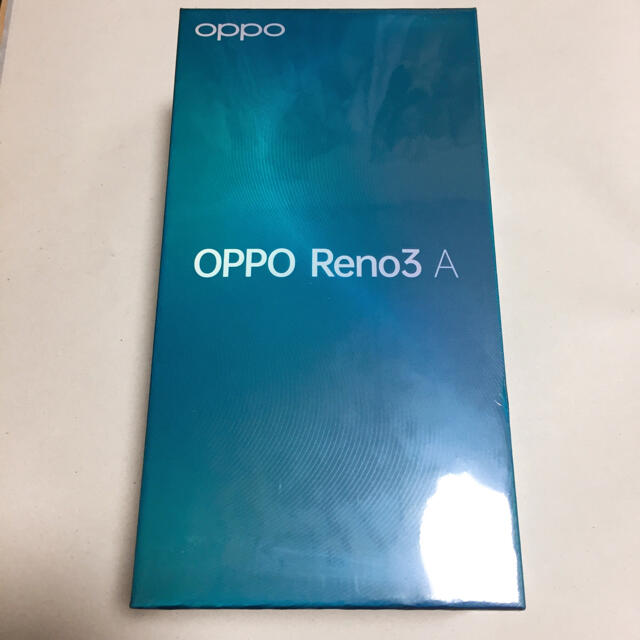 【新品未使用】OPPO Reno3 A ホワイト simフリー 128GB