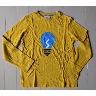 フェンディ(FENDI)のFENDI フェンディ■ロンT 7A 120cm相当 辛子色■USED N(Tシャツ/カットソー)