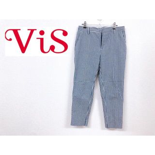 ヴィス(ViS)の【値下げ中】vis　ビス　ギンガムチェック　パンツ(カジュアルパンツ)