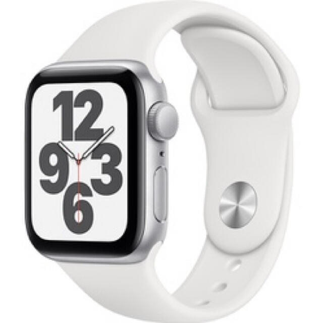 Apple Watch(アップルウォッチ)のApple Watch SE 40mm GPSモデル シルバー メンズの時計(腕時計(デジタル))の商品写真