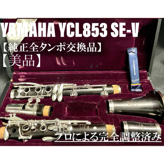 ヤマハ - 【美品 メンテナンス済】YAMAHA  YCL853 SE-V クラリネット