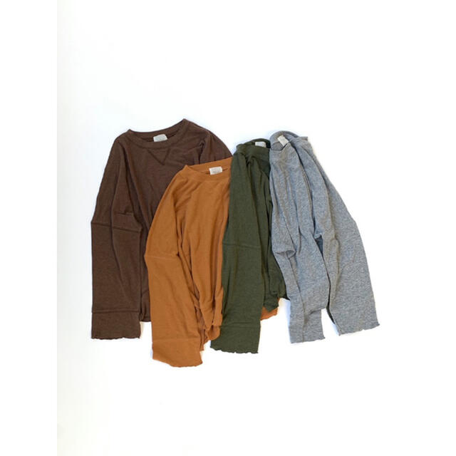 TODAYFUL(トゥデイフル)の【agawd】Mellow loose Cutsew レディースのトップス(カットソー(長袖/七分))の商品写真