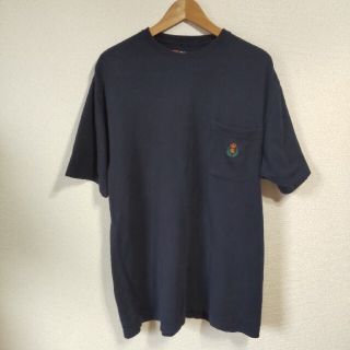 ポロラルフローレン(POLO RALPH LAUREN)のチャップス ラルフローレン　ポロシャツ　刺繍ロゴ　Mサイズ　メンズ　古着　ロング(ポロシャツ)