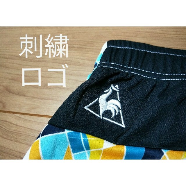 le coq sportif(ルコックスポルティフ)の【速乾】ルコック スポルティフ ハーフパンツ メンズ Mサイズ スポーツ/アウトドアのトレーニング/エクササイズ(トレーニング用品)の商品写真