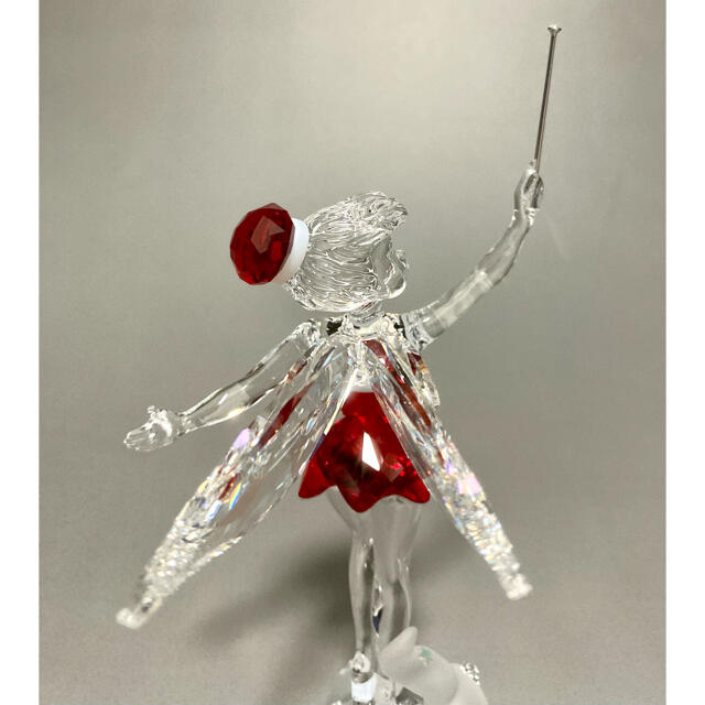 SWAROVSKI(スワロフスキー)のスワロフスキー　クリスマス　ティンカーベル　2012年限定　ディズニー エンタメ/ホビーの美術品/アンティーク(ガラス)の商品写真