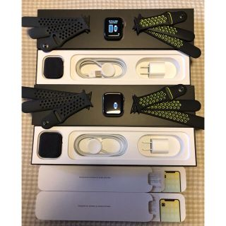 アップルウォッチ(Apple Watch)のペアセット アップルウォッチシリーズ4 Series4  AppleWatch (腕時計(デジタル))