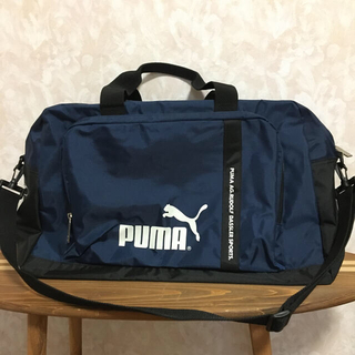 プーマ(PUMA)のPUMA プーマ　ボストンバッグ　ネイビー　黒　かばん(ボストンバッグ)