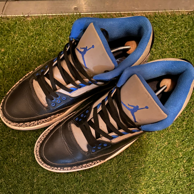 NIKE(ナイキ)のAIR JORDAN 3 sports blue メンズの靴/シューズ(スニーカー)の商品写真