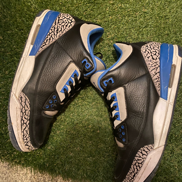 NIKE(ナイキ)のAIR JORDAN 3 sports blue メンズの靴/シューズ(スニーカー)の商品写真