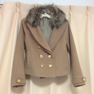 ダズリン(dazzlin)のdazzlin  リアルファーコート S(ピーコート)