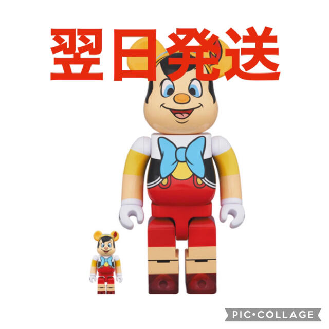 BE@RBRICK Pinocchio ベアブリックピノキオ 100%&400%