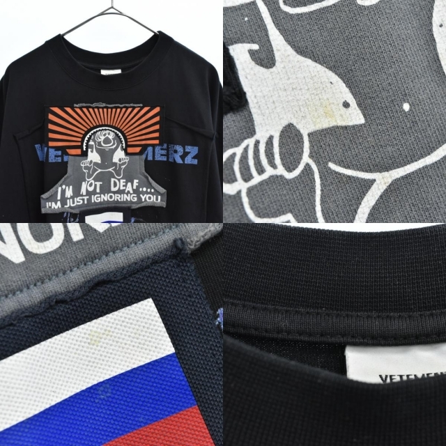 格安saleスタート】 VETEMENTS ヴェトモン 半袖Tシャツ Tシャツ