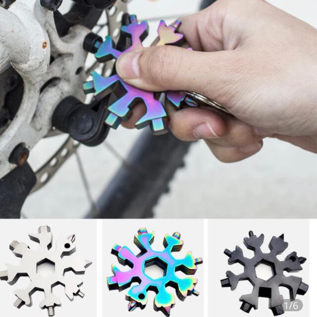 マルチ万能ツール　手のひらサイズ！ スポーツ/アウトドアの自転車(工具/メンテナンス)の商品写真