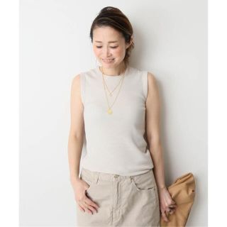 ドゥーズィエムクラス(DEUXIEME CLASSE)の新品タグ付き　Deuxieme Classe  sleevelessプルオーバー(カットソー(半袖/袖なし))