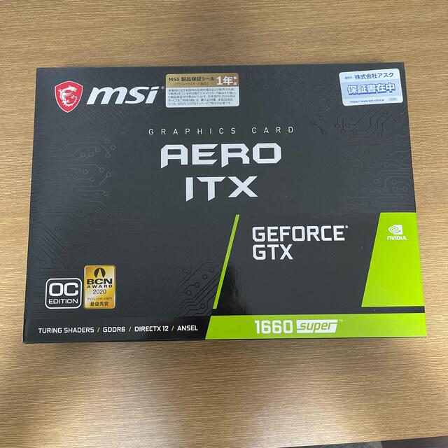 MSI GeForce GTX 1660 SUPER AERO ITX OC