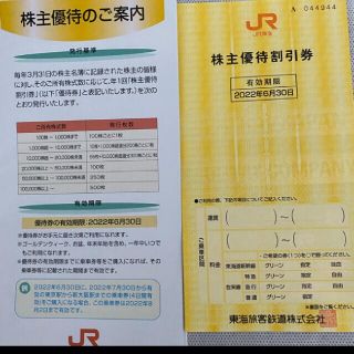 ジェイアール(JR)の東海旅客鉄道株式会社 （JR東海）株主優待割引券（1割引）1枚(その他)