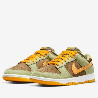 ナイキ(NIKE)のNIKE DUNK LOW SE OLIVE GOLD 28 メンズ(スニーカー)