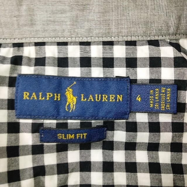 Ralph Lauren(ラルフローレン)の長く使える一枚 ラルフローレン 長袖ボタンダウンシャツ ギンガムチェック レディースのトップス(シャツ/ブラウス(長袖/七分))の商品写真
