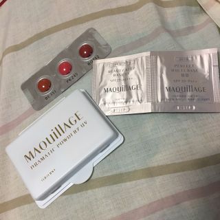 マキアージュ(MAQuillAGE)の今だけMaquillageドラマティックルージュ試供品付き(サンプル/トライアルキット)