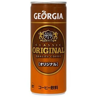 コカ・コーラ ジョージア オリジナルコーヒー 250ml缶×30本(コーヒー)