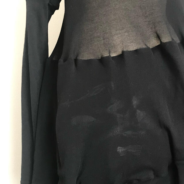 Yohji Yamamoto 18SS シースルー 隠しペイント変形コート | livro