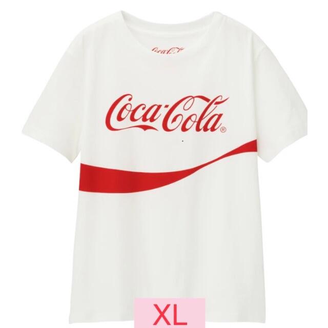 GU(ジーユー)のCoca-Cola グラフィックTシャツ XL レディースのトップス(Tシャツ(半袖/袖なし))の商品写真