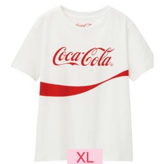 ジーユー(GU)のCoca-Cola グラフィックTシャツ XL(Tシャツ(半袖/袖なし))