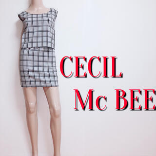 セシルマクビー(CECIL McBEE)のもて服♪セシルマクビー 鬼かわチェックセットアップ♡リゼクシー デュラス(セット/コーデ)