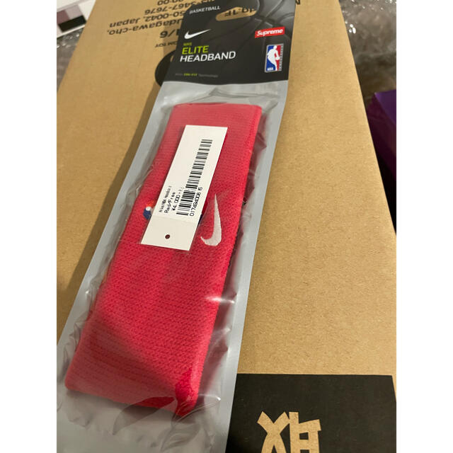 Supreme Nike NBA Headband ヘッドバンド red