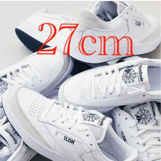 ワンエルディーケーセレクト(1LDK SELECT)の【27cm】1LDK × REEBOK CLASSIC CLUB C(スニーカー)