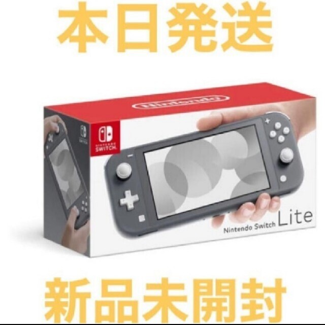 【Nintendo Switch Lite グレー】