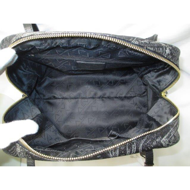 難あり!新品 ALV エーエルブイ ハンドバッグ 黒 定価3.6万 国内正規品