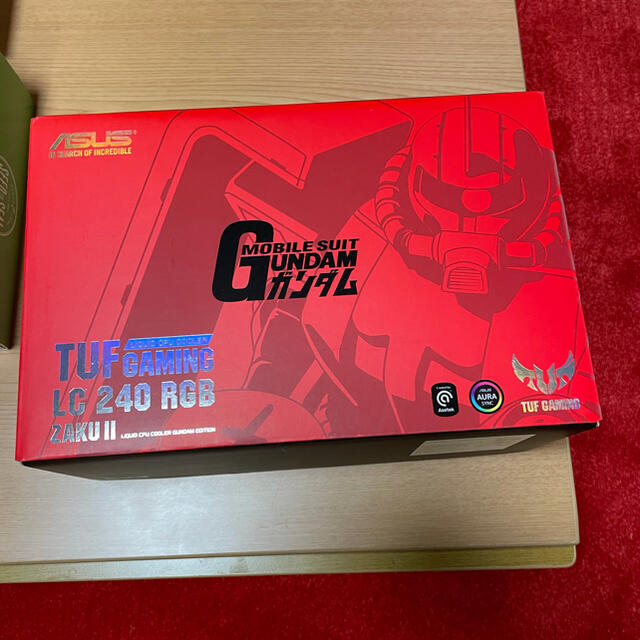 ASUS LC 240 ZAKU II ガンダムCPUクーラー 【メーカー公式ショップ