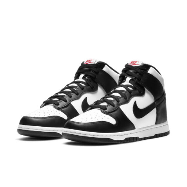 NIKE DUNK HI RETRO WHITE/BLACK 28.5cm