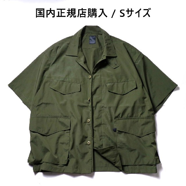 DAIWA PIER39 ミリタリーシャツ Sサイズ