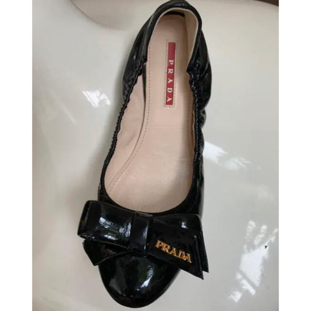 PRADA(プラダ)のプラダバレエシューズ　 レディースの靴/シューズ(ハイヒール/パンプス)の商品写真