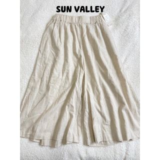 サンバレー(SUNVALLEY)のSUNVALLEY サンバレー　ガウチョパンツ ワイドパンツ(カジュアルパンツ)