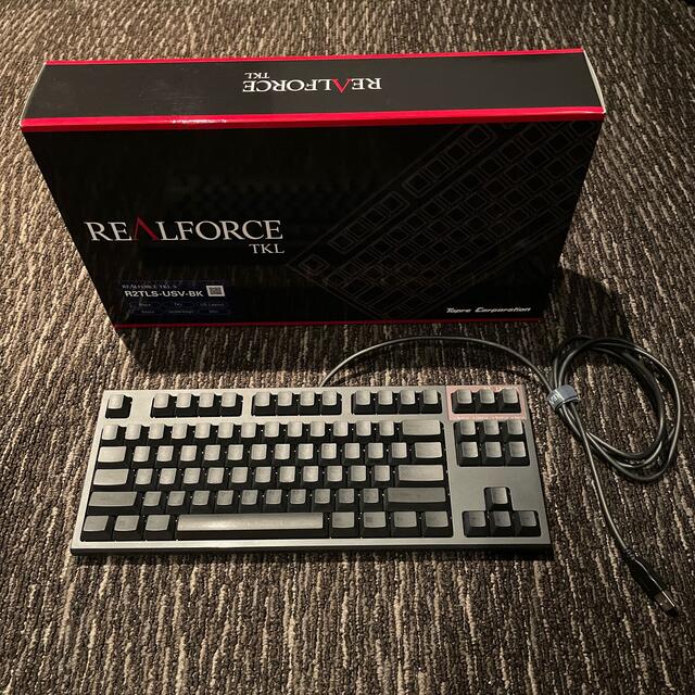 REALFORCE R2TLS-USV-BK スマホ/家電/カメラのPC/タブレット(PC周辺機器)の商品写真